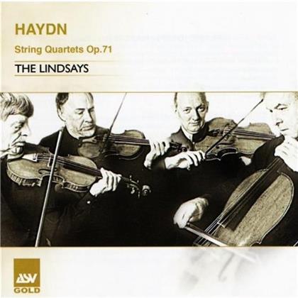 Lindsay Quartett & Joseph Haydn (1732-1809) - Quartett Op71/1-3