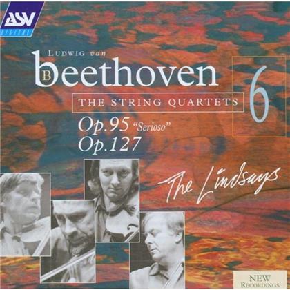 Lindsay Quartett & Ludwig van Beethoven (1770-1827) - Quartett Op95 Serioso, Op127