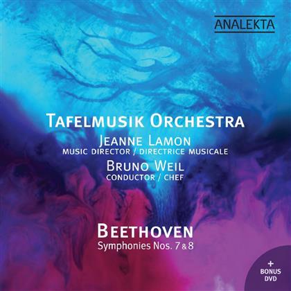 Weil Bruno/Tafelmusik Orchestra & Ludwig van Beethoven (1770-1827) - Sinfonie Nr7, Nr8