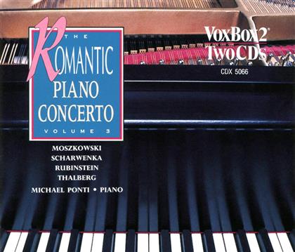 Ponti & Moszkowski/Scharwenka/Rubinstein - The Romantic Piano Concerto, V (2 CDs)