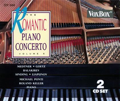Ponti, Keller & Medtner Goetz - The Romantic Piano Concerto, V (2 CDs)