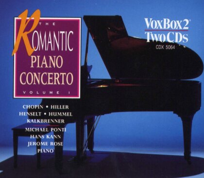 Ponti/Rose/Kann & Henselt/Hiller/Chopin/Kalkbren - The Romantic Piano Concerto, V (2 CDs)