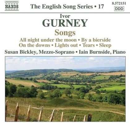 Bickley Susan / Burnside Iain & Ivor Gurney (1890-1937) - 30 Songs