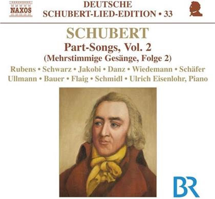 Rubens Sibylla/Schwarz Silke/Jakobi R. & Franz Schubert (1797-1828) - Lieder Edit. Vol.33/Mehrst.Gesänge Vol.2