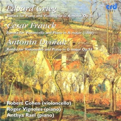 Robert Cohen - Anthya Rael & Dvorak/Franck - Cello Music