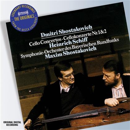 Heinrich Schiff & Dimitri Schostakowitsch (1906-1975) - Cello Concertos Nos.1 & 2