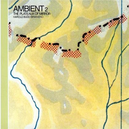 Brian Eno & Harold Budd - Ambient 2 - Plateaux Of Mirror - Jewel Case (Version Remasterisée)