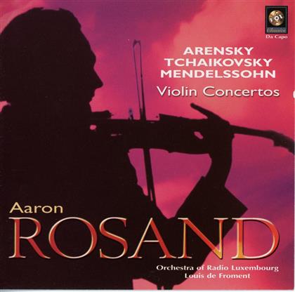 Rosand, Luxembourg Rso, Louis & Arensky/Tchaikovsky/Mendelsssohn - Arensky/Tchaik/Mendels - Violin