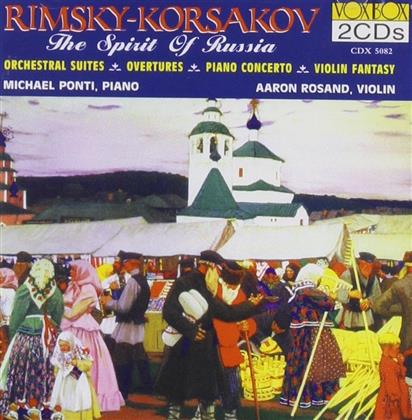 Rosand/Ponti/Various Orchestra & Nikolai Rimsky-Korssakoff (1844-1908) - Rimsky Korsakov - Invisible Ci (2 CDs)