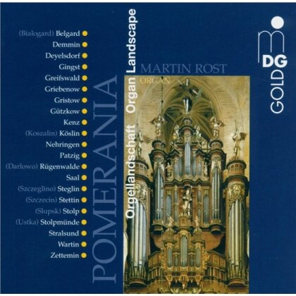Martin Rost & Various - Organ Landscape Pomerania (3 CDs)