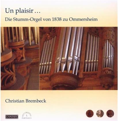Christian Brembeck & Alchinger/ Tayler/ Haenel/ Bach - Un Plaisir...
