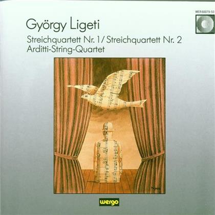 Arditti Quartet & György Ligeti (1923-2006) - Streichquartette 1 & 2