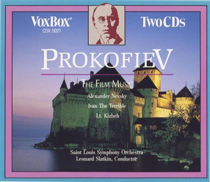 Slatkin Leonard / Saint Louis So & Serge Prokofieff (1891-1953) - Film Music (2 CDs)