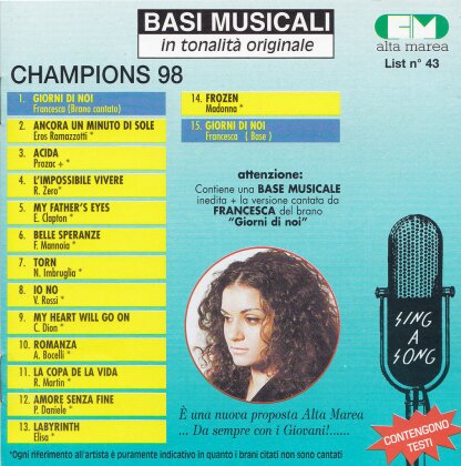 Champions 98 - Basi Musicali