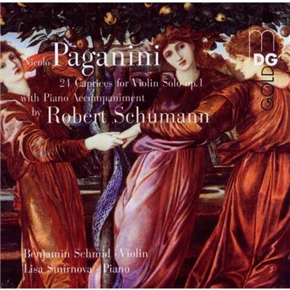 Schmid/Smirnova & Paganini Niccolo/Schumann Robert - Caprices Op.1