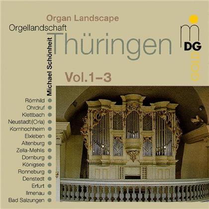 Michael Schönheit & Various - Thueringen Organ Landscape (3 CDs)