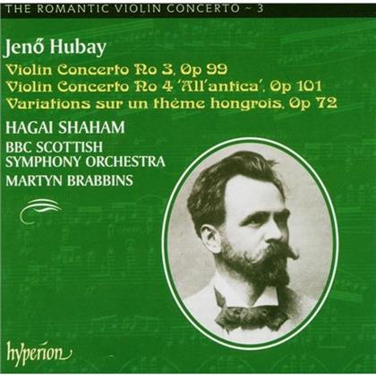 Shaham, Bbc Scottish Symphony & Jenö Hubay - Violin Concertos 3 & 4