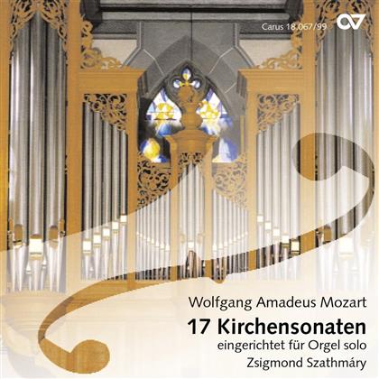 Zsigmond Szathmary & Wolfgang Amadeus Mozart (1756-1791) - 17 Kirchensonaten - Für Orgelsolo