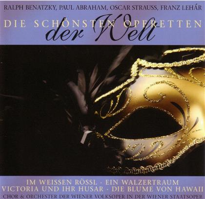 --- & Benatzky/Abraham/Strauss - Schönsten Operetten 2 (2 CDs)