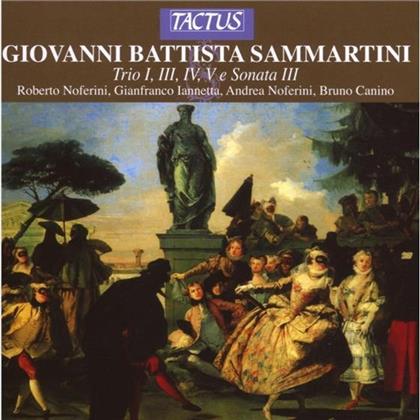 Canino B./Noferini R. & Giovanni Battista Sammartini (1700-1775) - Trii E Sonata