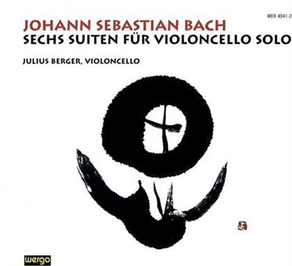 Julius Berger & Johann Sebastian Bach (1685-1750) - 6 Suiten Für Violoncello Solo (2 CDs)