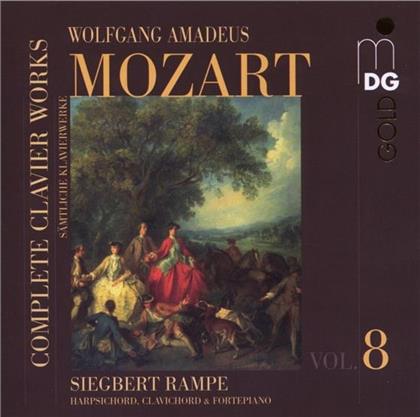 Siegbert Rampe & Wolfgang Amadeus Mozart (1756-1791) - Klavierkonzerte Vol. 8