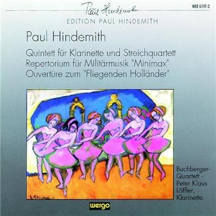 Buchberger Quartett & Paul Hindemith (1895-1963) - Klarinetten-Quintett