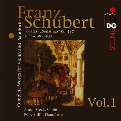Steck Violine - Hill Piano & Franz Schubert (1797-1828) - Works For Violin & Piano Vol.1