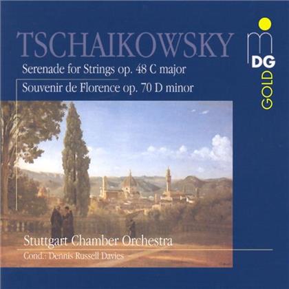 Stuttgart Chamber Orchestra & Peter Iljitsch Tschaikowsky (1840-1893) - Serenade, Souvenir De Florence