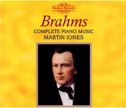 Martin Jones & Johannes Brahms (1833-1897) - Werk Fuer Klavier, Das (6 CDs)