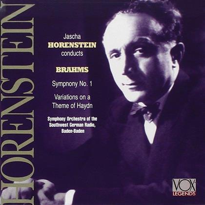 Horenstein Jascha / Swdr Orchestra & Johannes Brahms (1833-1897) - Brahms - Symphony No. 1