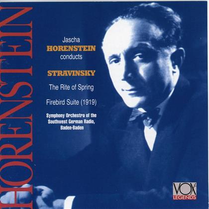 Horenstein Jascha / Swdr Orchestra & Igor Strawinsky (1882-1971) - Stravinsky - Rite Of Spring, F