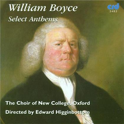 Choir Of New College - Hig & William Boyce (1711-1779) - O Where Shall Be Wisdom Be Fou