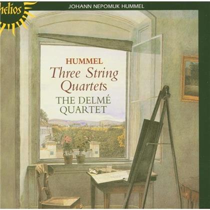 The Delme Quartet & Johann Nepomuk Hummel (1778-1837) - String Quartets