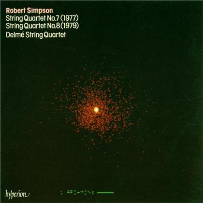 The Delme String Quartet & Robert Simpson - String Quartets 7 8