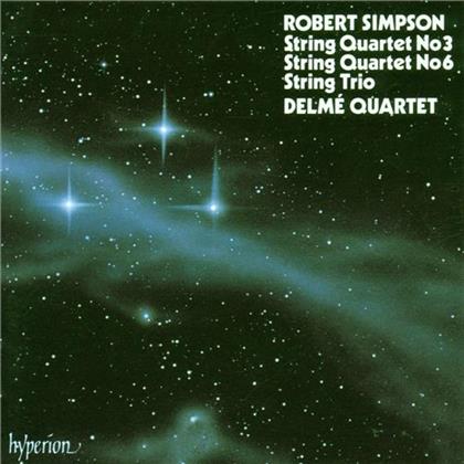 The Delme String Quartet & Robert Simpson - String Quartets 3 6 & Trio