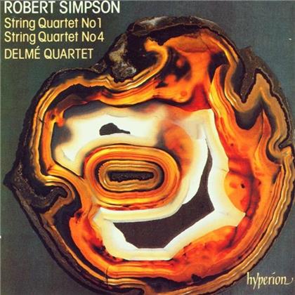 The Delme String Quartet & Robert Simpson - String Quartets 1+4
