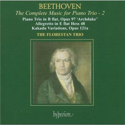 The Florestan Trio & Ludwig van Beethoven (1770-1827) - Music For Piano Trio 2