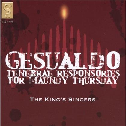 The King's Singers & Carlo Gesualdo (1566-1613) - Gesualdo: Tenebrae Responsarie