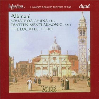 The Locatelli Trio & Tomaso Albinoni (1671-1751) - Sonatas & Trattenimenti (2 CD)