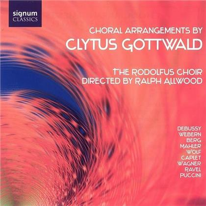Rodolfus Choir / Ralph All, Gustav Mahler (1860-1911), Maurice Ravel (1875-1937), Debussy & Wagner - Choral Arrangements By C.Gottw