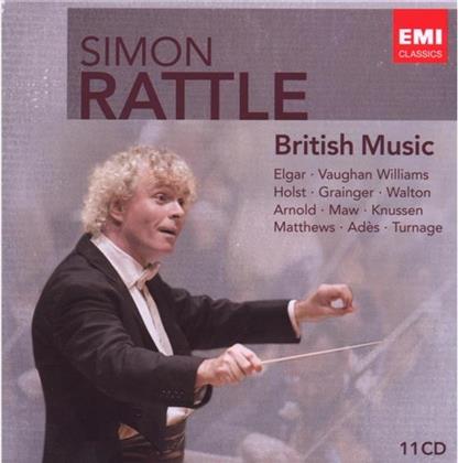 Rattle Simon / Cbso & --- - Rattle Edition - British Music (11 CDs)