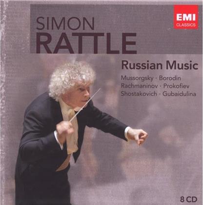 Rattle Simon / Cbso & Various - Rattle Edition - Russian Music (8 CDs)