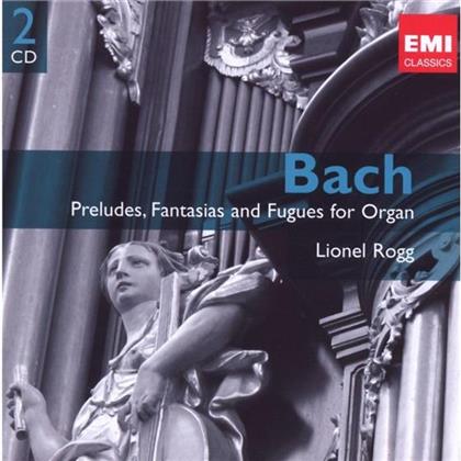 Lionel Rogg & Johann Sebastian Bach (1685-1750) - Organ Works Vol.2 (2 CD)