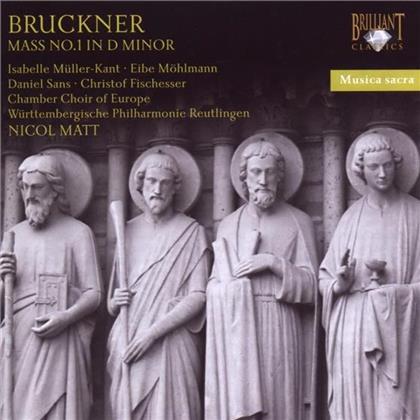 Matt Nicol / Chamber Choir Europe & Anton Bruckner (1824-1896) - Messe Nr.1 D-Moll - Musica Sacra Serie