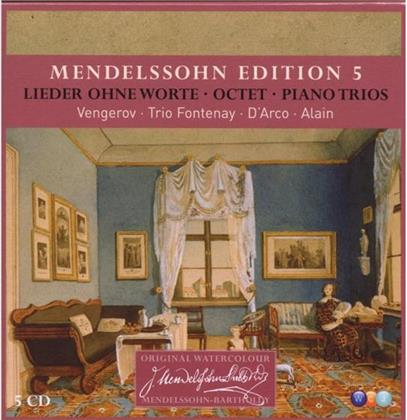 D'arco/Vengerov/Trio Fontenay & Felix Mendelssohn-Bartholdy (1809-1847) - Edition 5 - Lieder Ohne Worte (5 CDs)