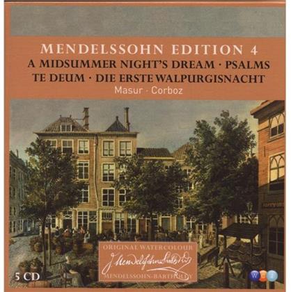 Wiens/Michael/Schaeffner & Felix Mendelssohn-Bartholdy (1809-1847) - Edition 4 - A Midsummernight (5 CDs)