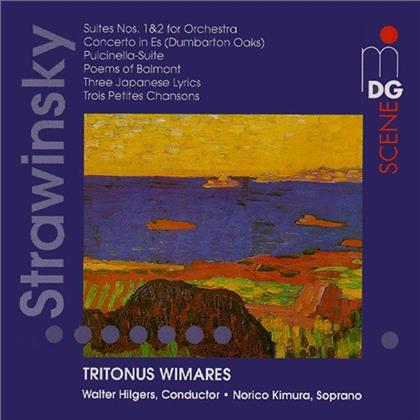 Tritonus Wimares & Igor Strawinsky (1882-1971) - Suite 1 & 2, Concerto, Pulcine