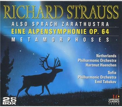 Hartmut Hänchen & Richard Strauss (1864-1949) - Alpensifnoie/Metam. (2 CDs)