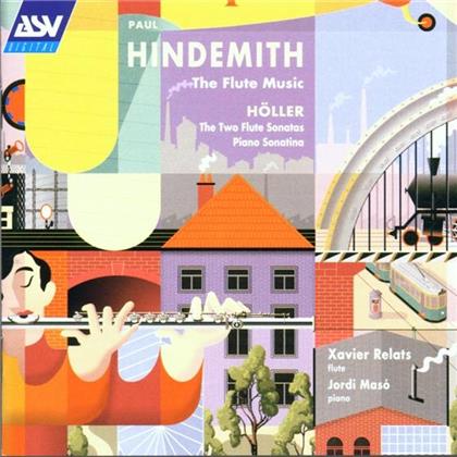 Xavier Relats (Floete), Jordi & Paul Hindemith (1895-1963) - Abendkonzert, Echo, Sonate Fue
